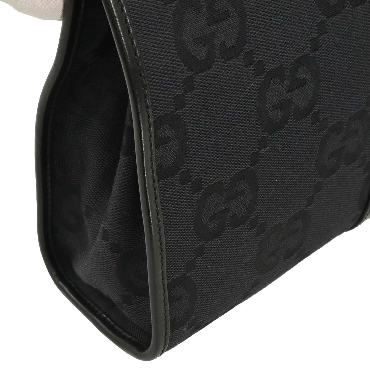 Gucci Black GG Jackie Handbag