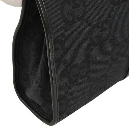 Gucci Black GG Jackie Handbag