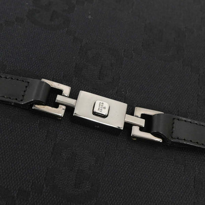 Gucci Black GG Jackie Handbag