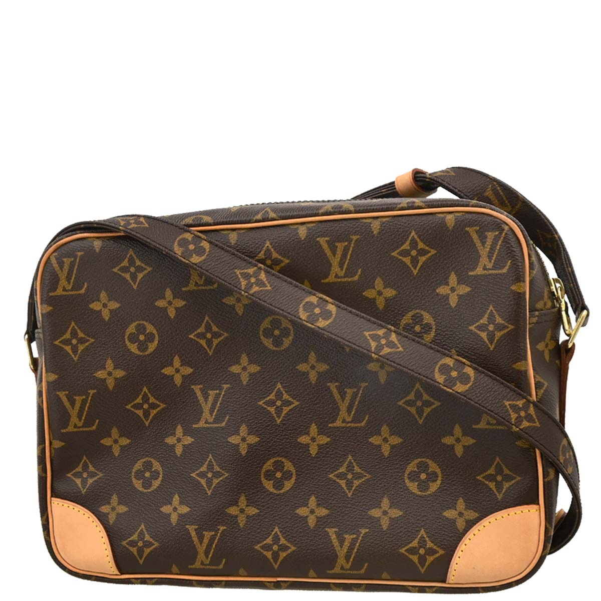 Louis Vuitton 2004 Monogram Nile Shoulder Bag M45244