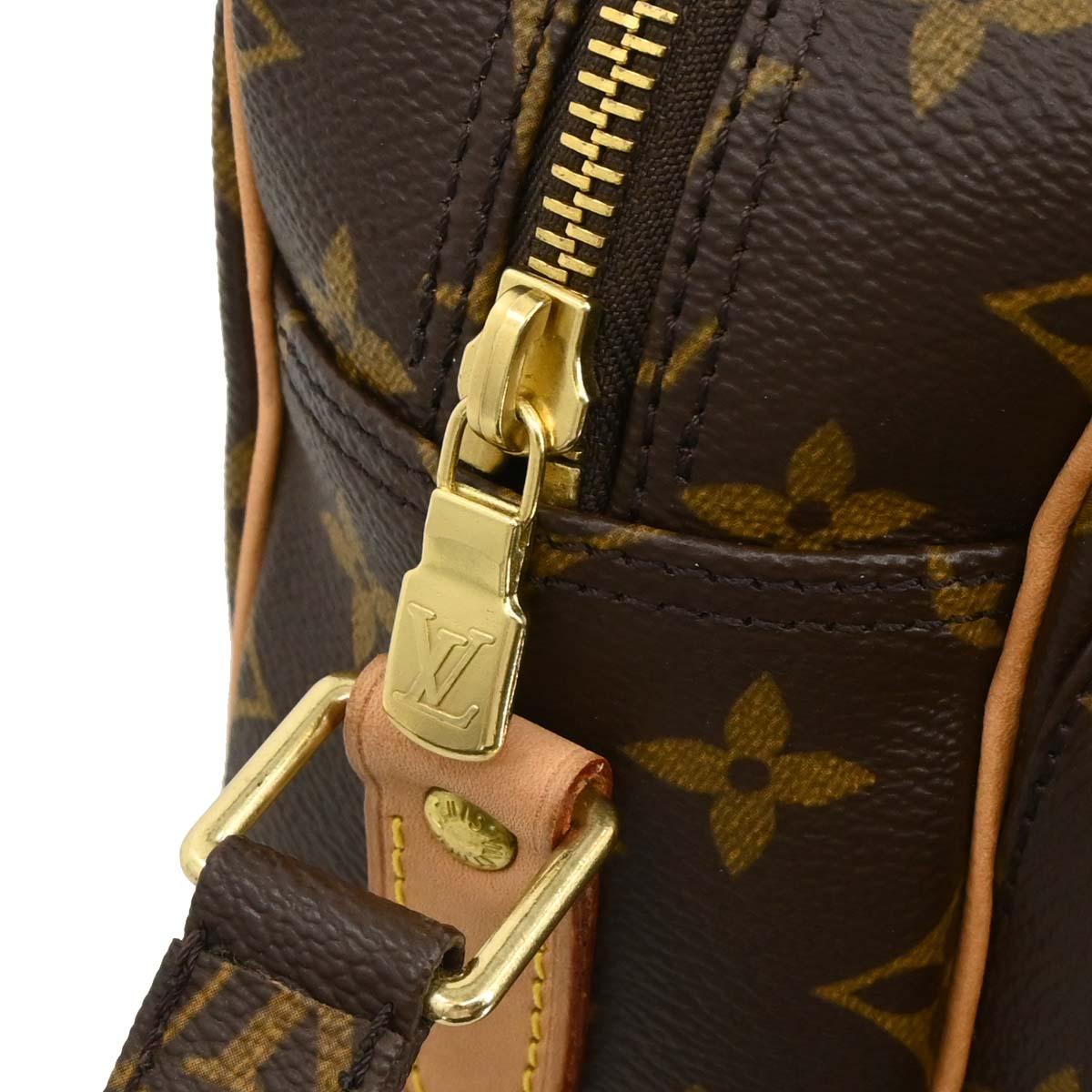 Louis Vuitton 2004 Monogram Nile Shoulder Bag M45244