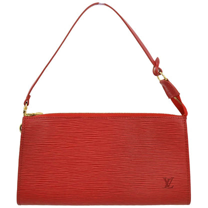 Louis Vuitton 2003 Red Epi Pochette Accessoires 24 Handbag M52947