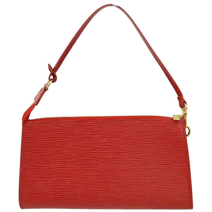 Louis Vuitton 2003 Red Epi Pochette Accessoires 24 Handbag M52947