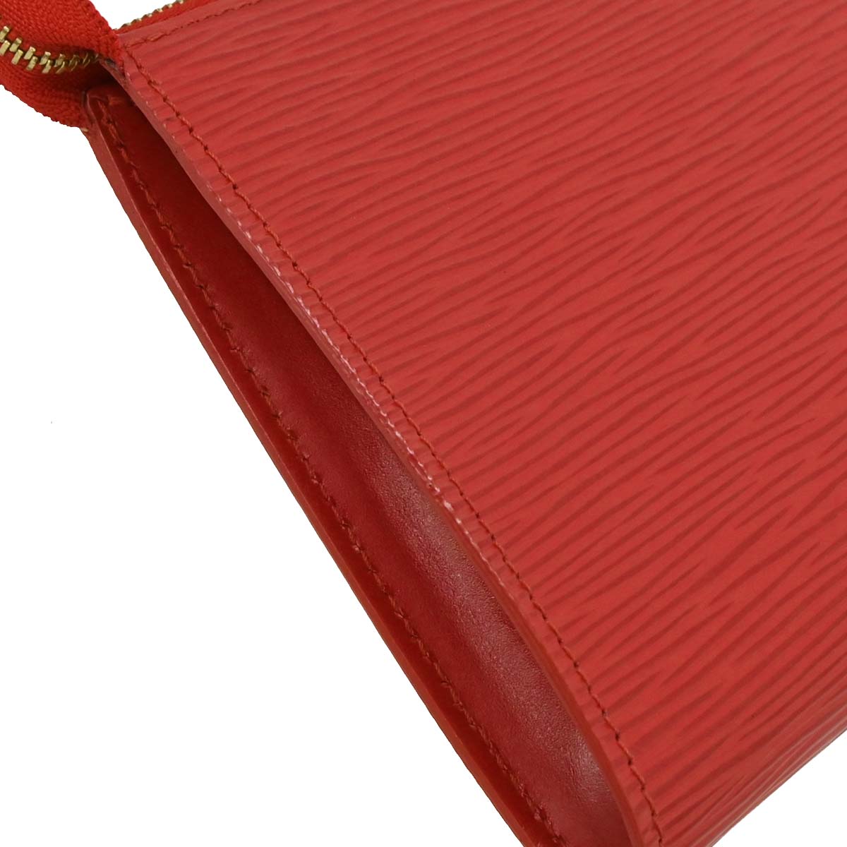 Louis Vuitton 2003 Red Epi Pochette Accessoires 24 Handbag M52947