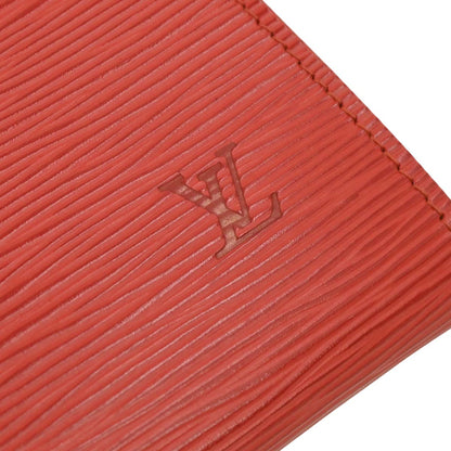 Louis Vuitton 2003 Red Epi Pochette Accessoires 24 Handbag M52947