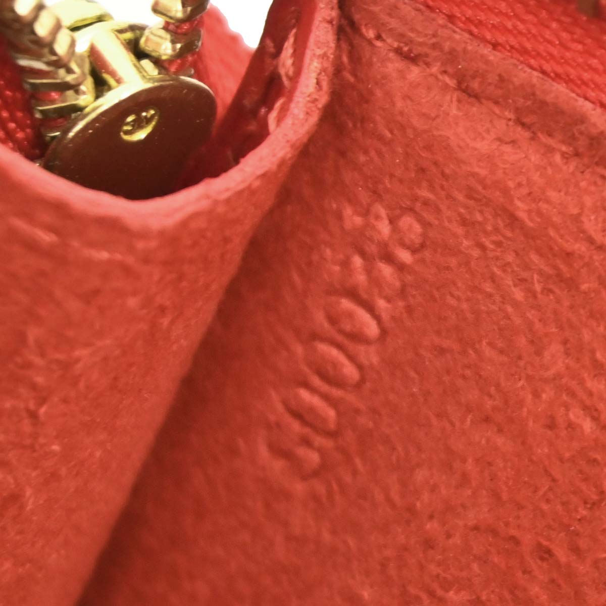 Louis Vuitton 2003 Red Epi Pochette Accessoires 24 Handbag M52947