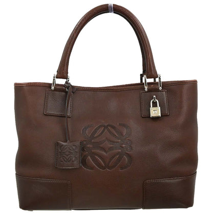 Loewe 2005 Brown Fusta 30 Tote Bag