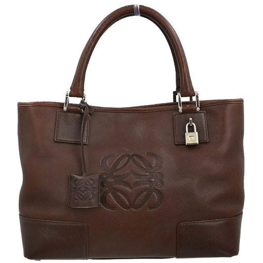 Loewe 2005 Brown Fusta 30 Tote Bag