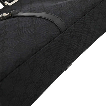 Gucci Black GG Jackie Handbag
