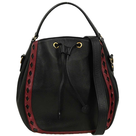 Yves Saint Laurent Black 2way Bucket Bag