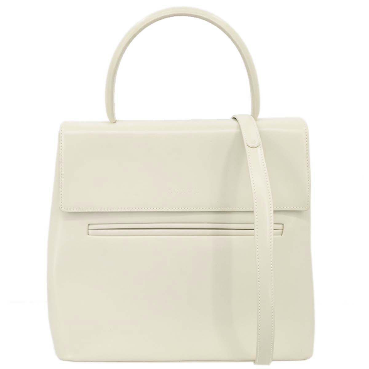 Loewe White 2way Handbag