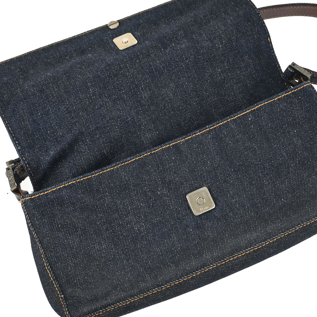 Fendi Navy Denim Handbag