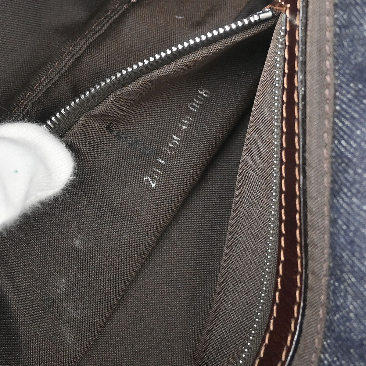 Fendi Navy Denim Handbag