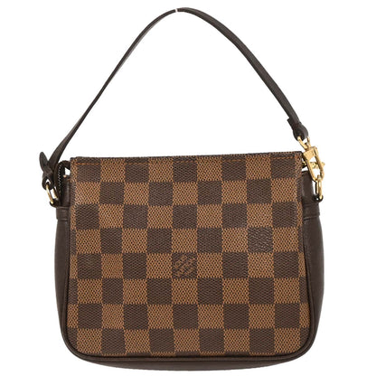 Louis Vuitton 1998 Damier Trousse Makeup Handbag N51982
