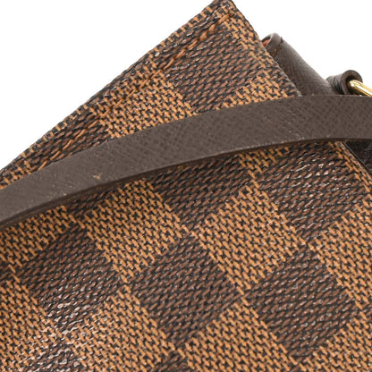 Louis Vuitton 1998 Damier Trousse Makeup Handbag N51982