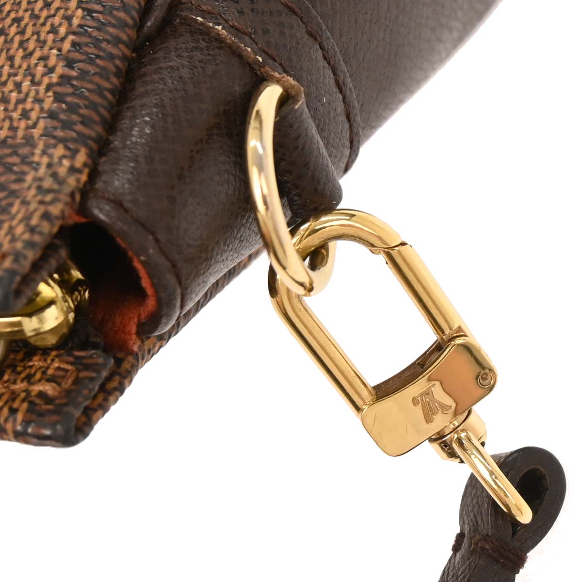 Louis Vuitton 1998 Damier Trousse Makeup Handbag N51982