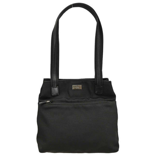Gucci Black Nylon Tote Handbag