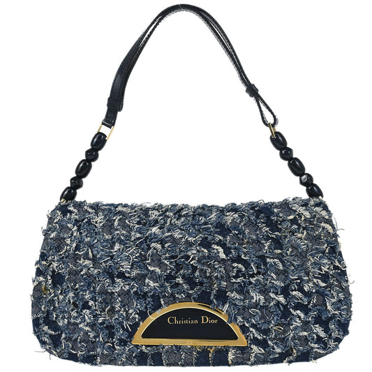 Christian Dior Indigo Denim Malice Handbag