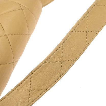 Chanel 1997-1999 Beige Lambskin Handbag