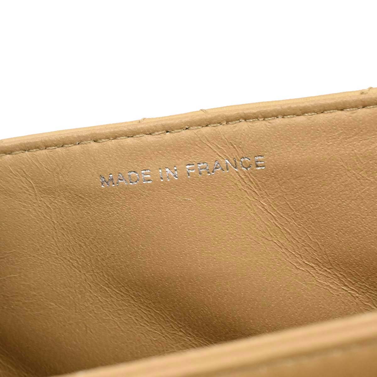 Chanel 1997-1999 Beige Lambskin Handbag