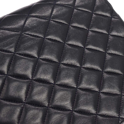 Chanel 1986-1988 Navy Lambskin Shoulder Bag