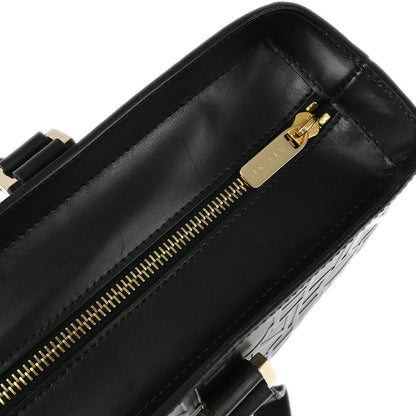 Celine Black Leather Tote Handbag