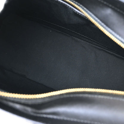 Celine Black Leather Tote Handbag