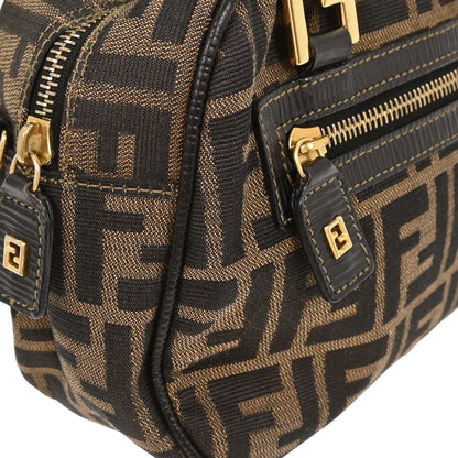 Fendi Brown Zucca 2way Shoulder Handbag
