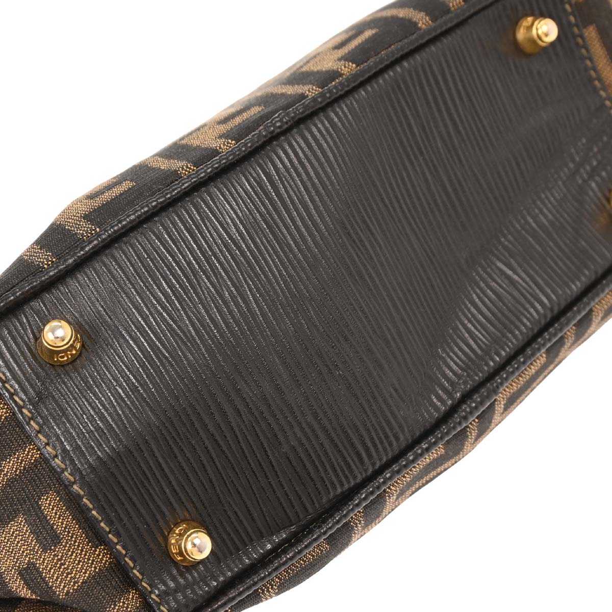 Fendi Brown Zucca 2way Shoulder Handbag