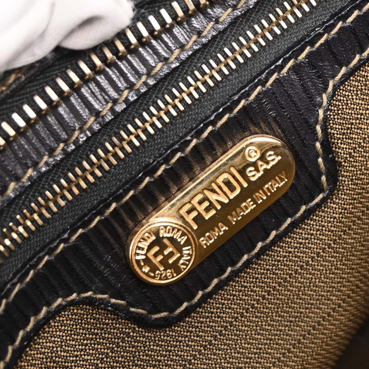 Fendi Brown Zucca 2way Shoulder Handbag