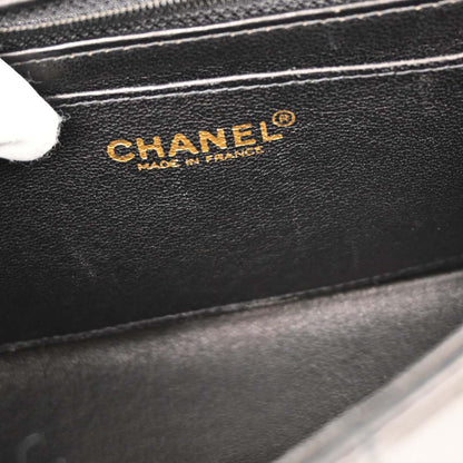 Chanel 2001-2003 Black Calfskin Wild Stitch Choco Bar Single Flap Shoulder Bag