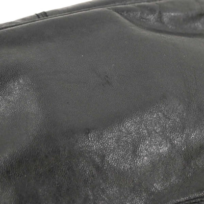 Balenciaga Black Leather The Hip Handbag