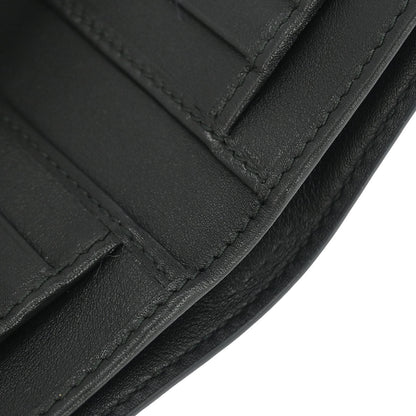 Gucci Black Leather Guccissima Bifold Wallet