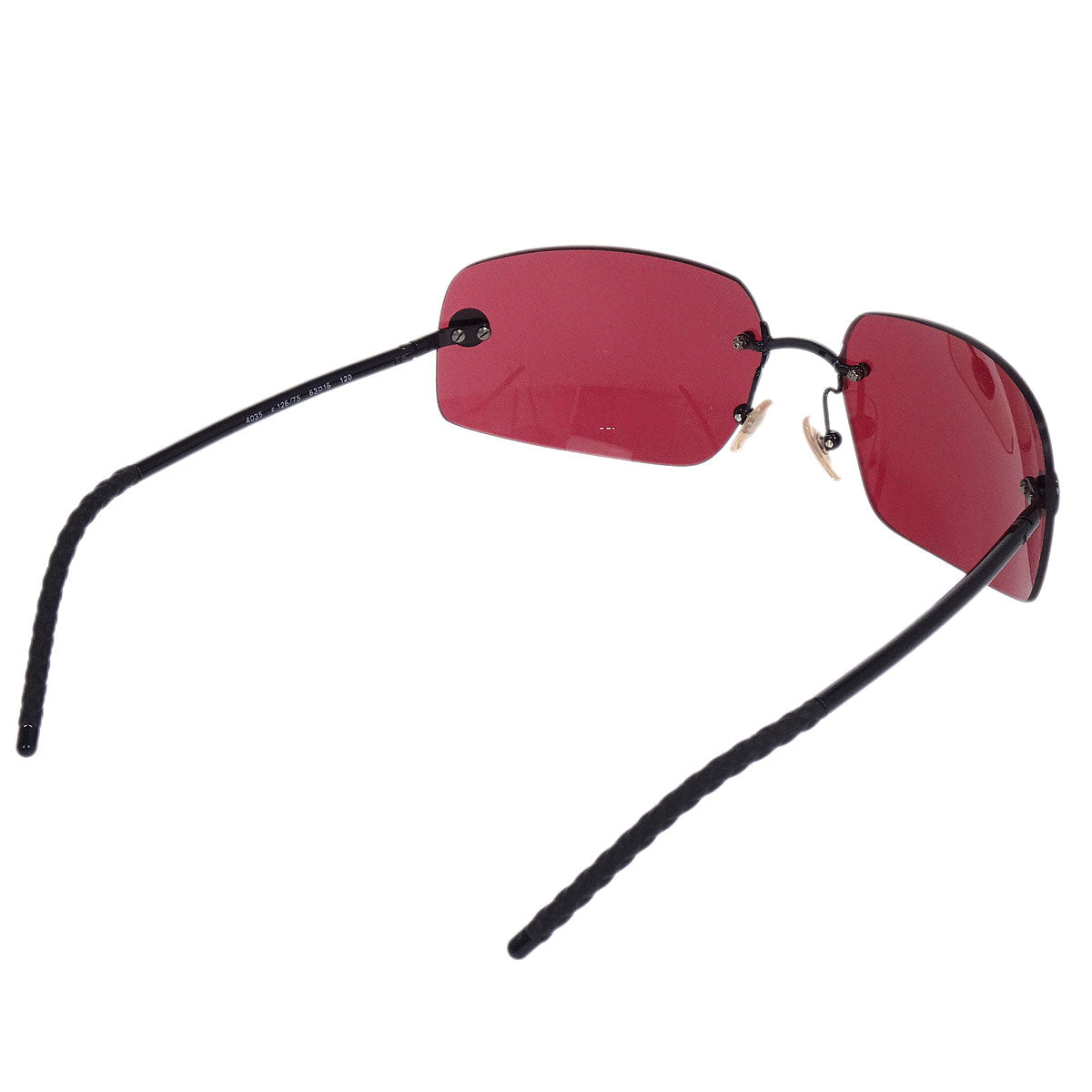 Chanel Sunglasses Eyewear Pink Black Small Good