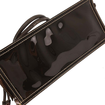 Loewe Brown PVC Tote Bag