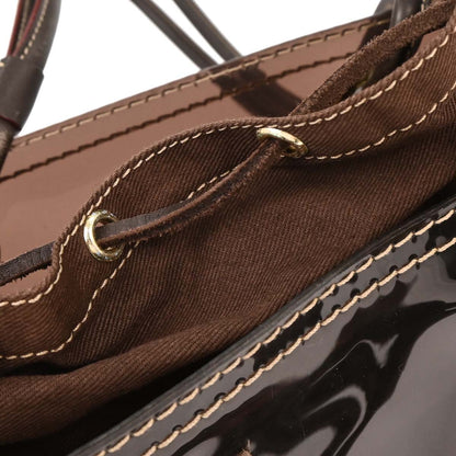 Loewe Brown PVC Tote Bag