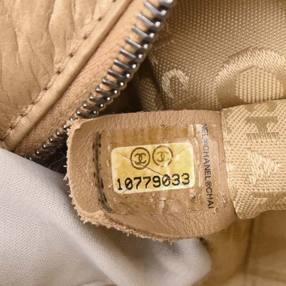 Chanel 2005-2006 Gold Calfskin Ladyblade Handbag