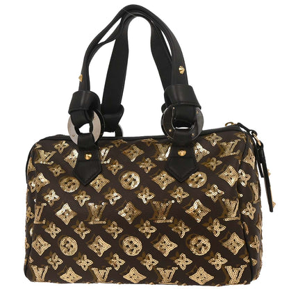 Louis Vuitton Gold Monogram Eclipse Speedy 30 Handbag M40244
