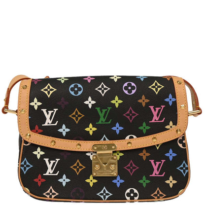 Louis Vuitton Black Multicolor Sologne Shoulder Bag M92639