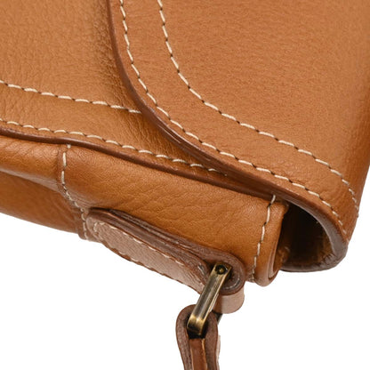 Christian Dior Brown Saddle Shoulder Bag