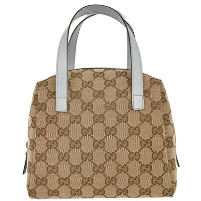 Gucci Beige Blue GG Handbag