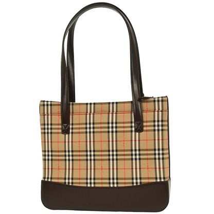 Burberry Beige House Check Tote Bag