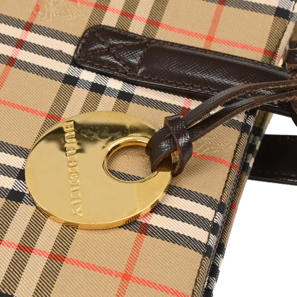 Burberry Beige House Check Tote Bag