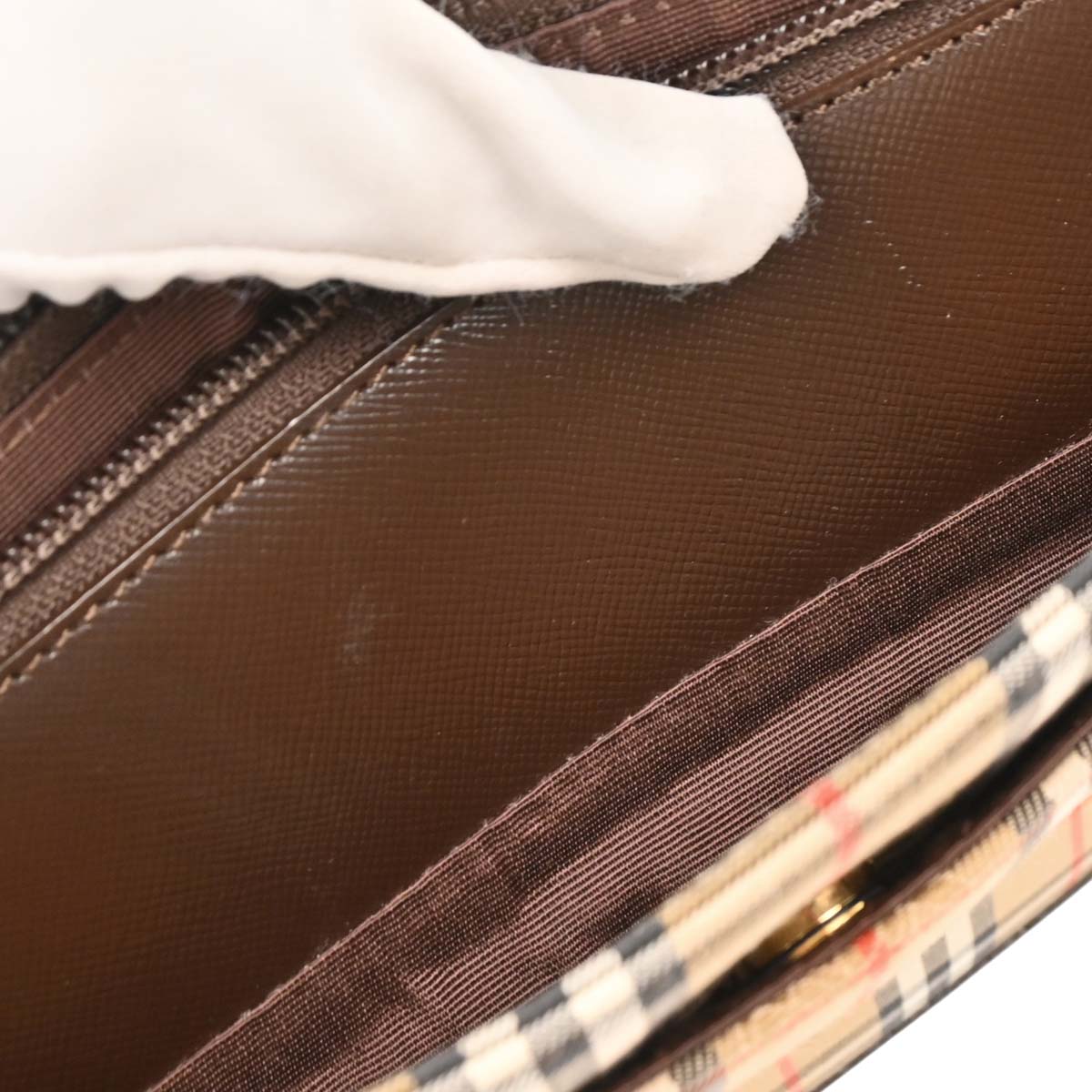 Burberry Beige House Check Tote Bag