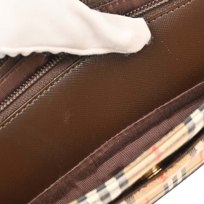 Burberry Beige House Check Tote Bag