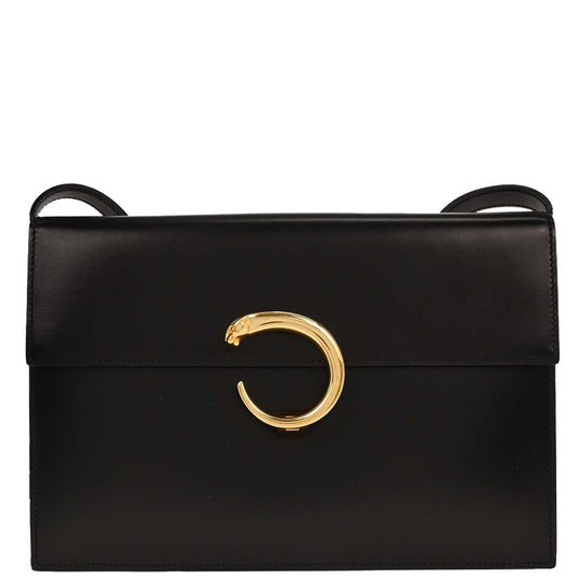 Cartier Black Panthere Shoulder Bag