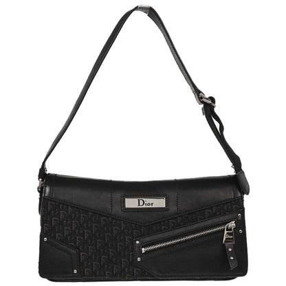 Christian Dior Black Street Chic Trotter Handbag