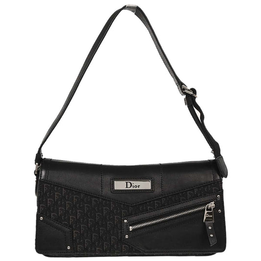 Christian Dior Black Street Chic Trotter Handbag