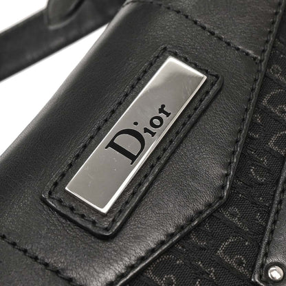 Christian Dior Black Street Chic Trotter Handbag