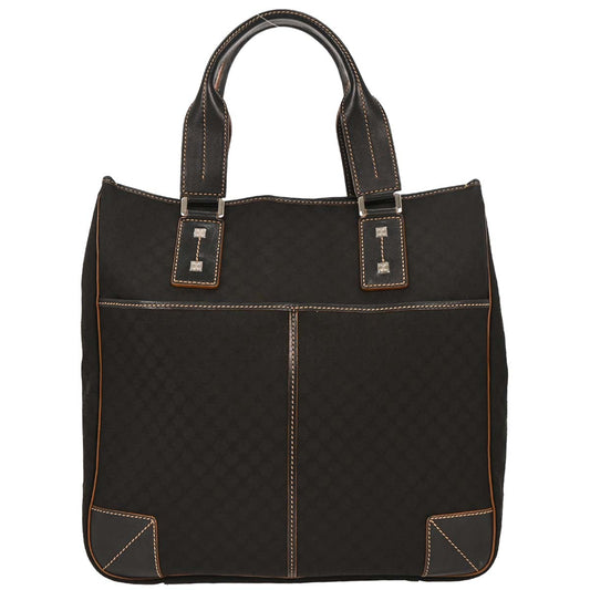 Celine Black Macadam Tote Bag